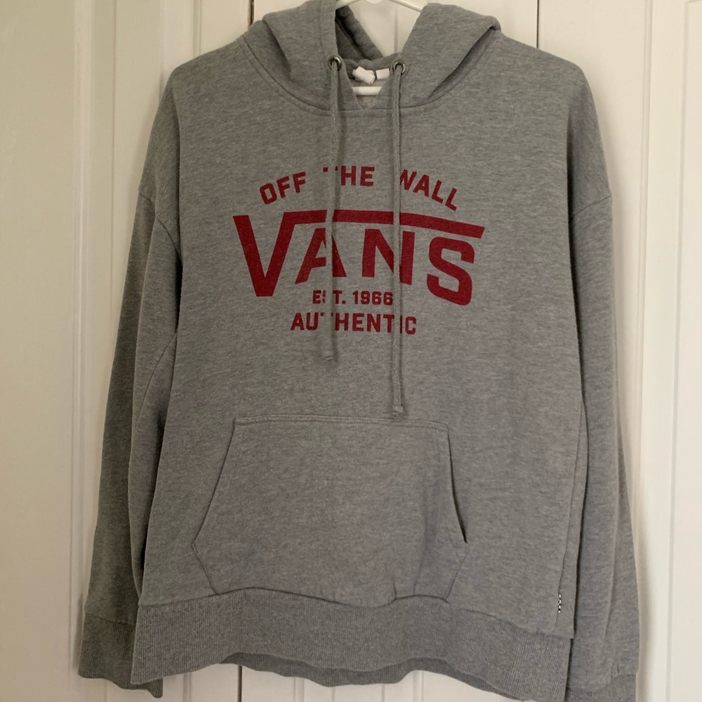 Vans | Grey Sweater Hoodie